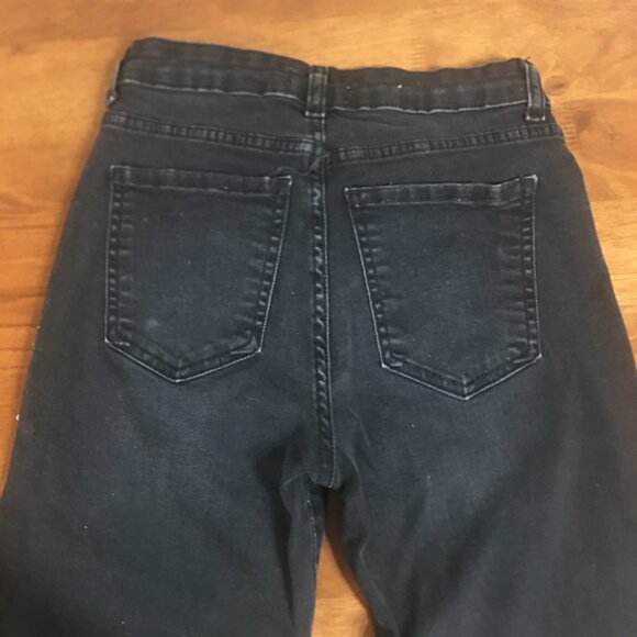 Ladies Black Denim Jeans - Picture 3 of 5